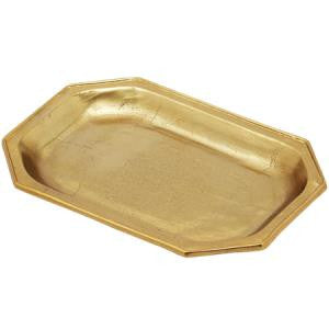 Gold Octagon Tray