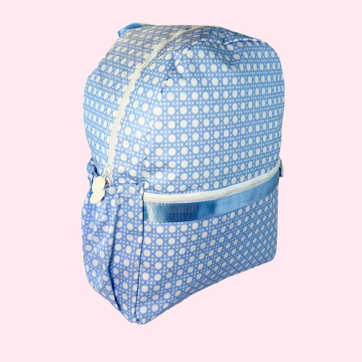 Blue Bungalow Wipeable Large Backpack