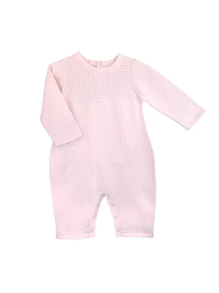 Pink Diamond Knit Longall