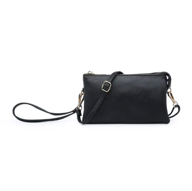 Riley 3 Compartment Crossbody/Wristlet