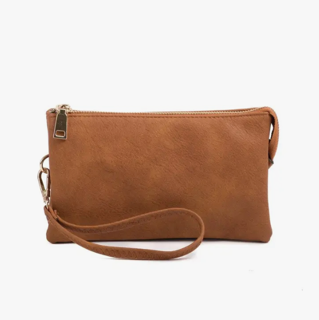 Riley 3 Compartment Crossbody/Wristlet