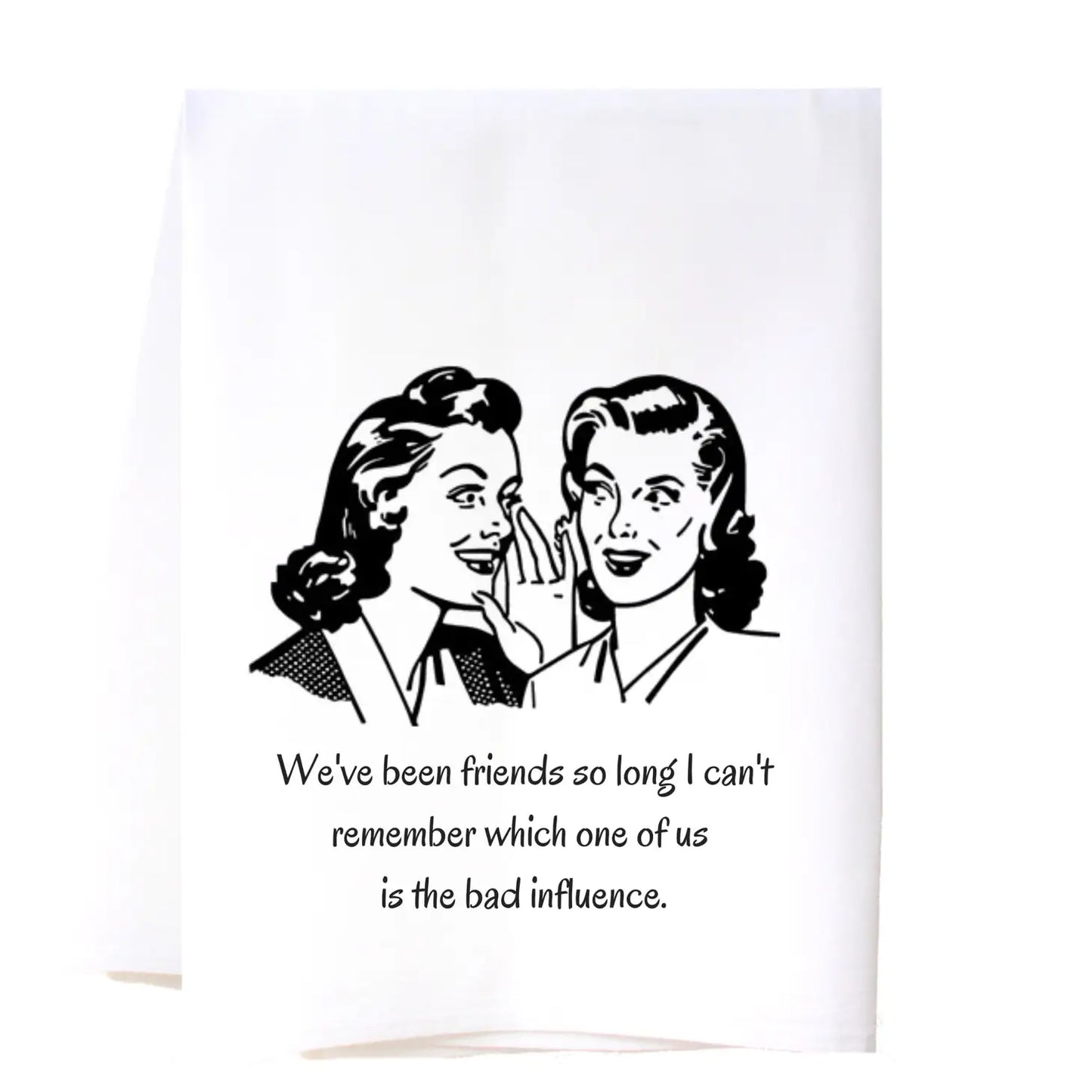 Snarky Flour Sack Tea Towel