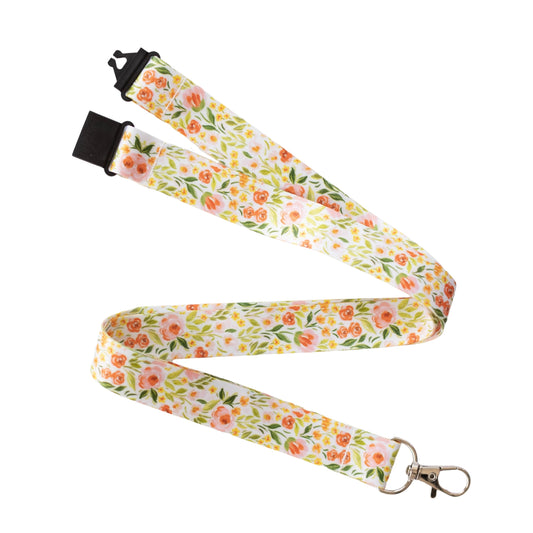 Spring Garden Breakaway Lanyard