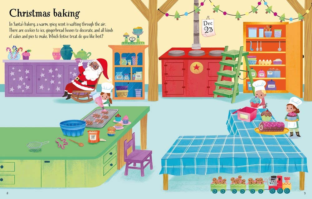 First Sticker Book: Christmas