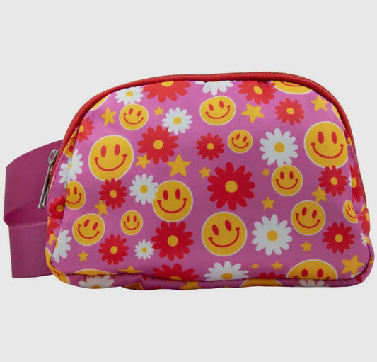 Happy Face Belt Bag