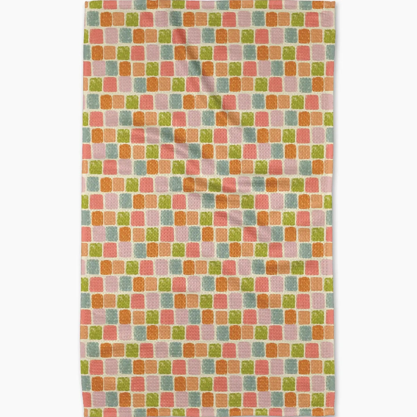 Beachy Tile Kitchen Tea Towel