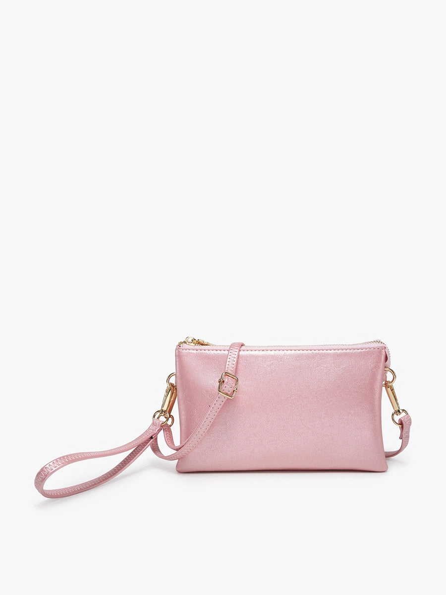 Rose Quartz Riley Wristlet/Crossbody