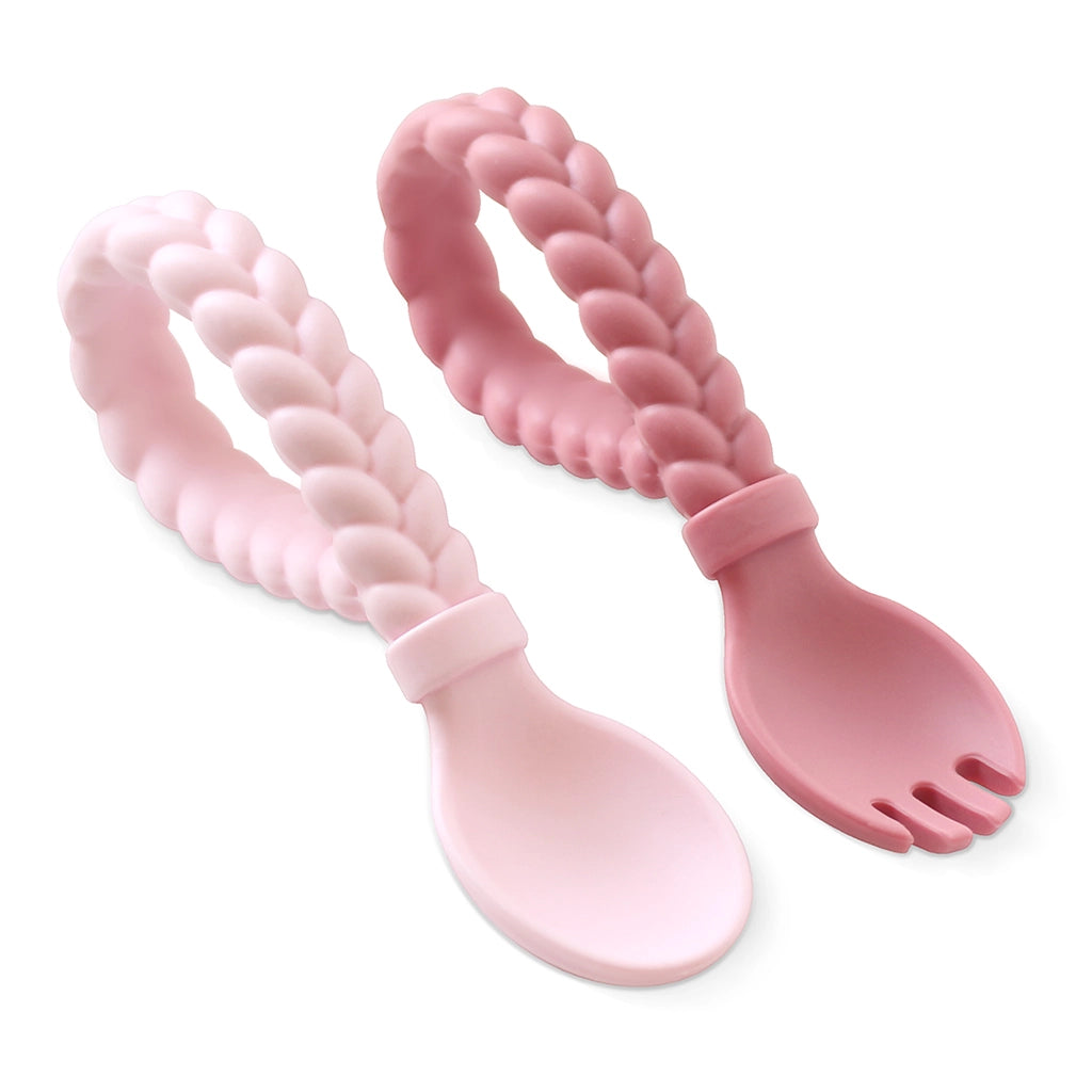 Pink Sweetie Spoon & Fork Set