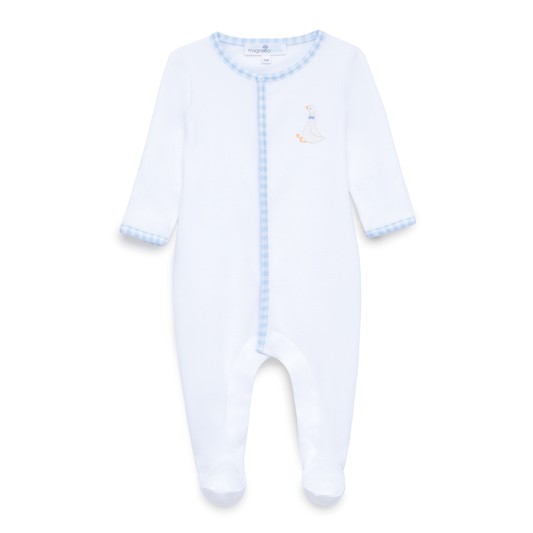 Light Blue Silly Goose Footie