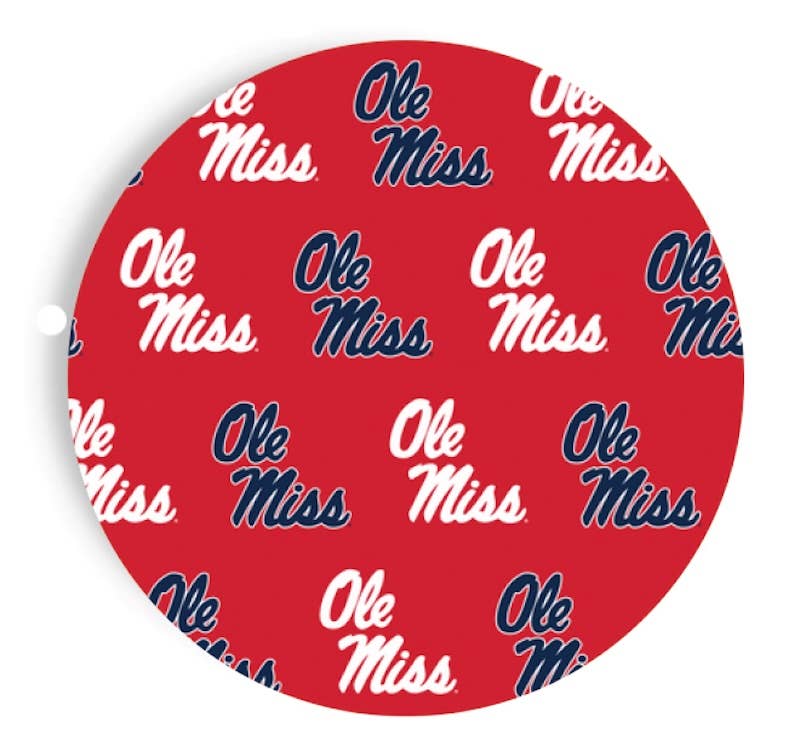 Ole Miss 7" Paper Dessert Plates