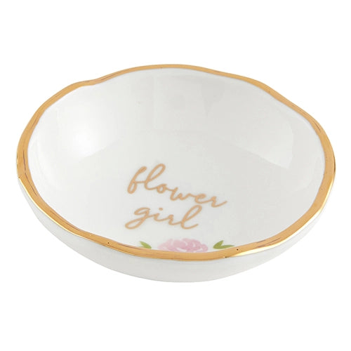 Flower Girl Jewelry Dish