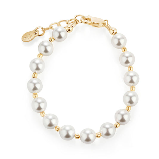 Whitley 14K Gold-Plated Chunky Pearl Bracelet