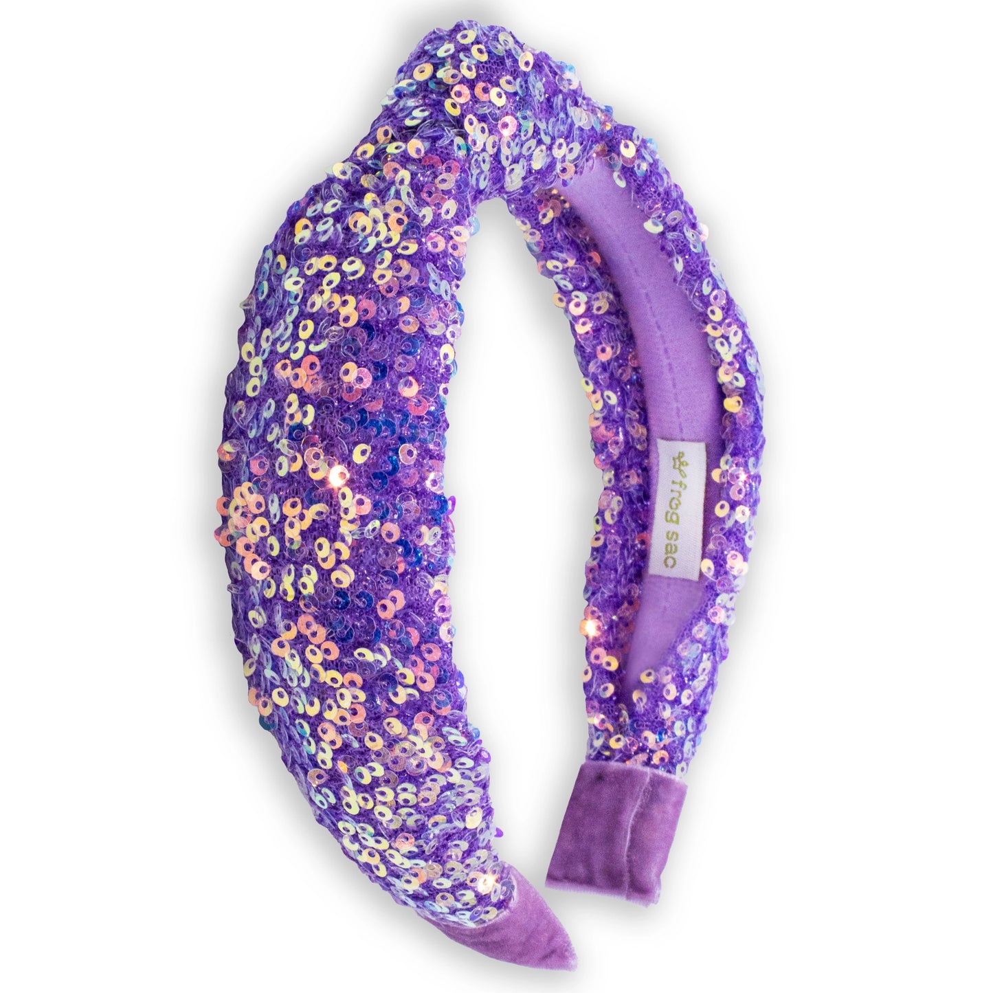 Girl’s Purple Sequin Headband