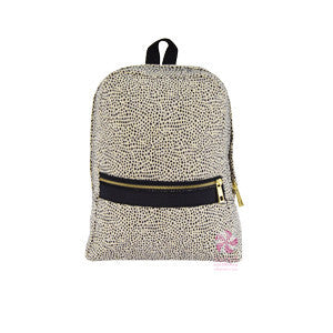 Cheetah Seersucker Small Backpack