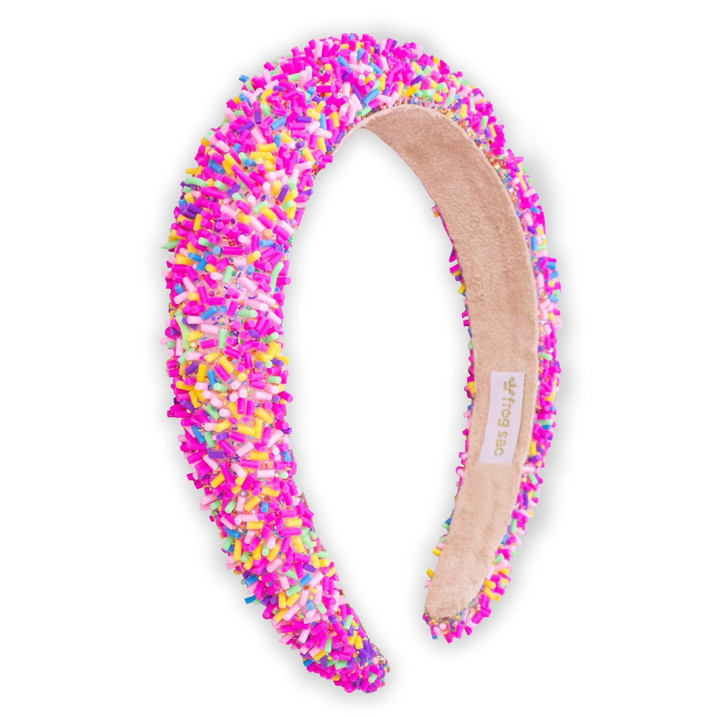 Girl’s Hot Pink Sprinkles Headband