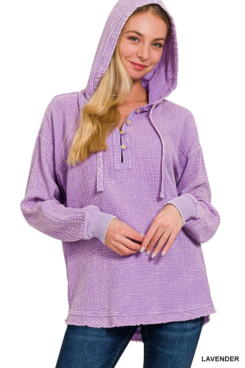 Keep It Casual Lavender Hoodie