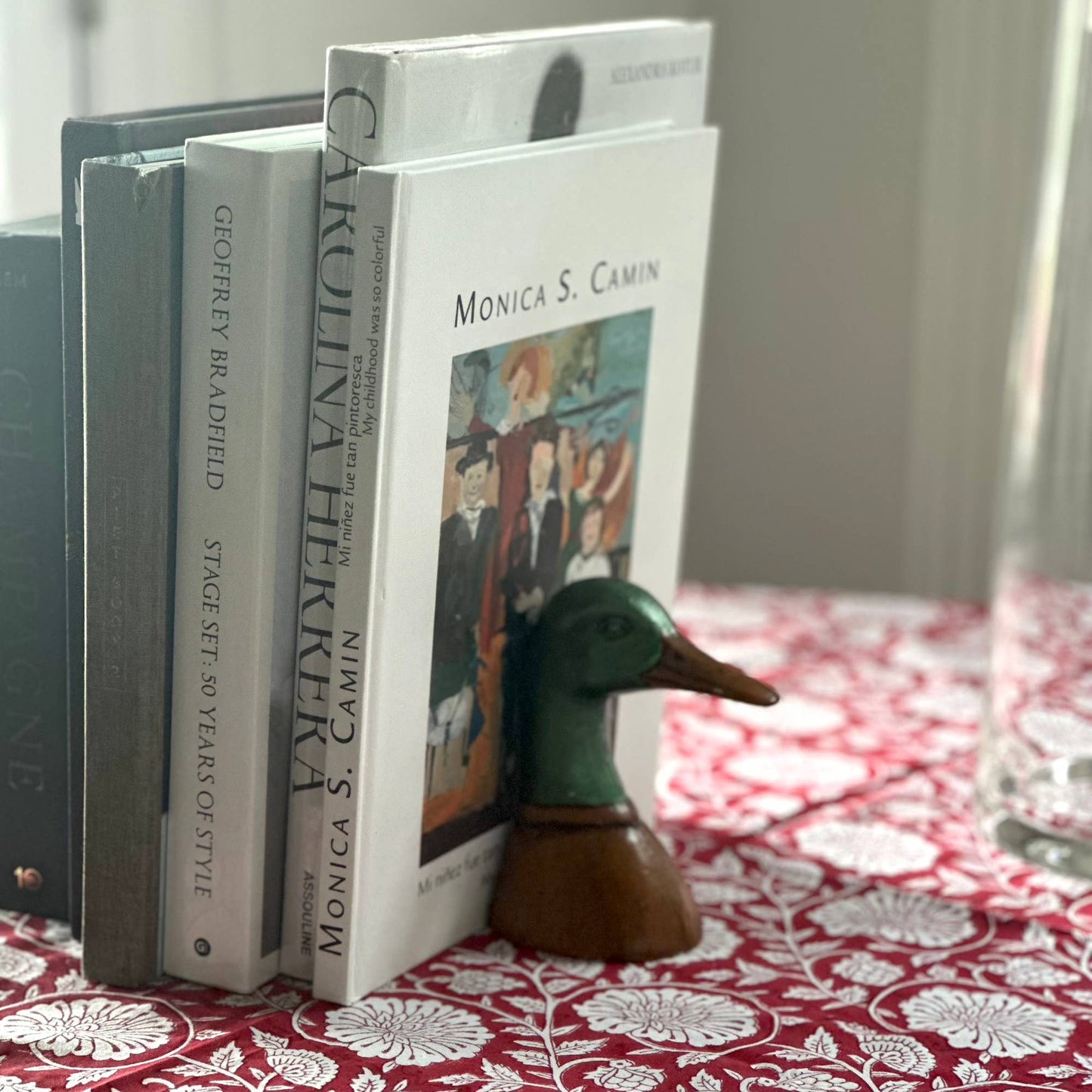 Duck Decorative Bookend Set