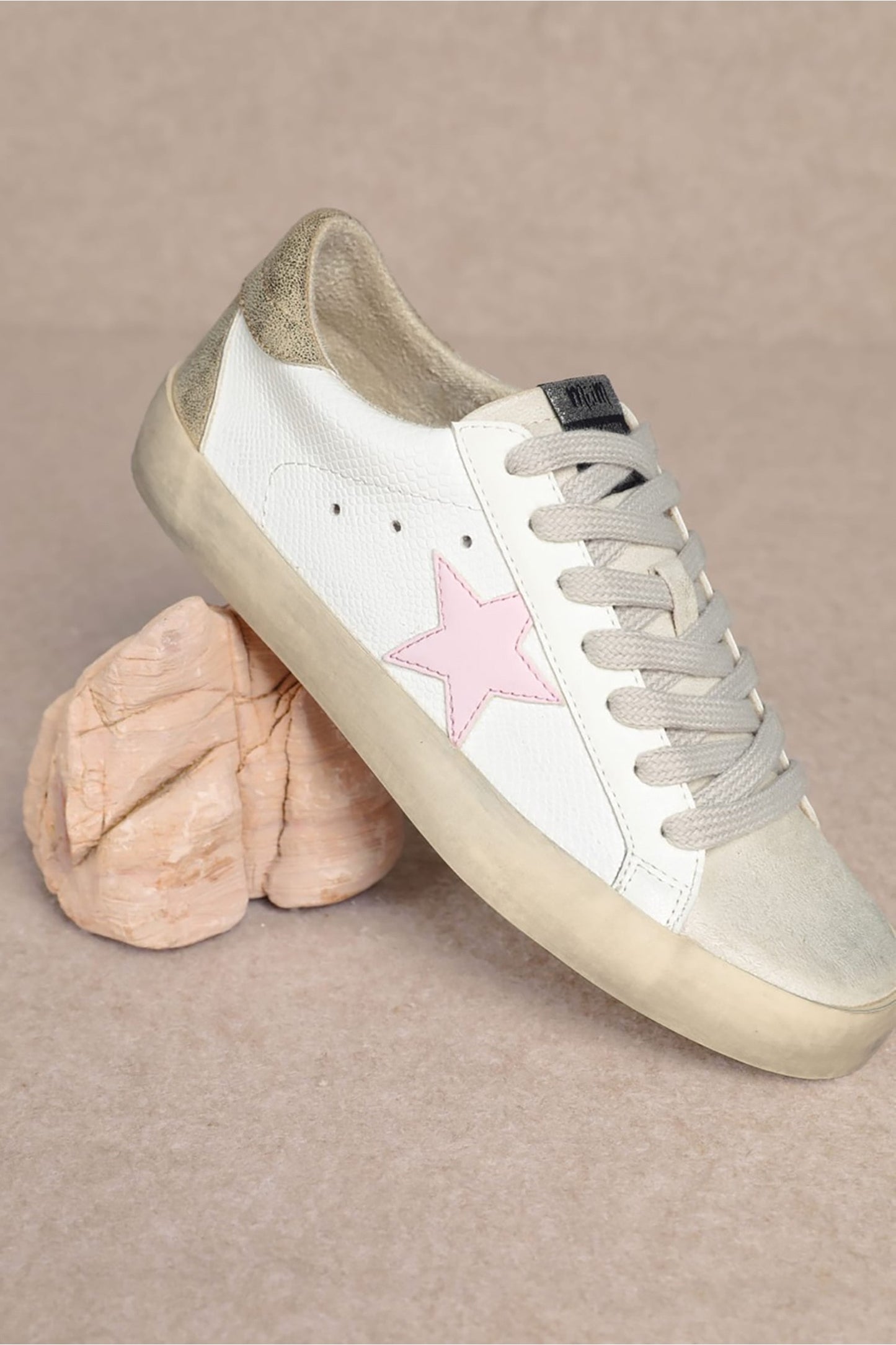 Sofia Pink Star Sneakers