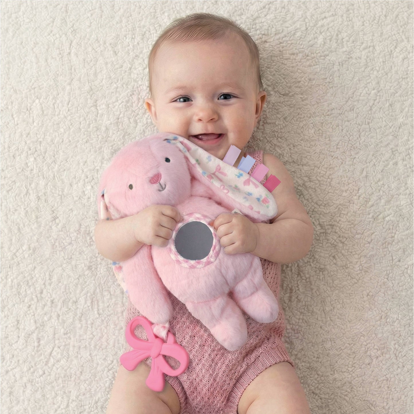 Itzy Ritzy Pink Bunny Bitzy Traveler™
