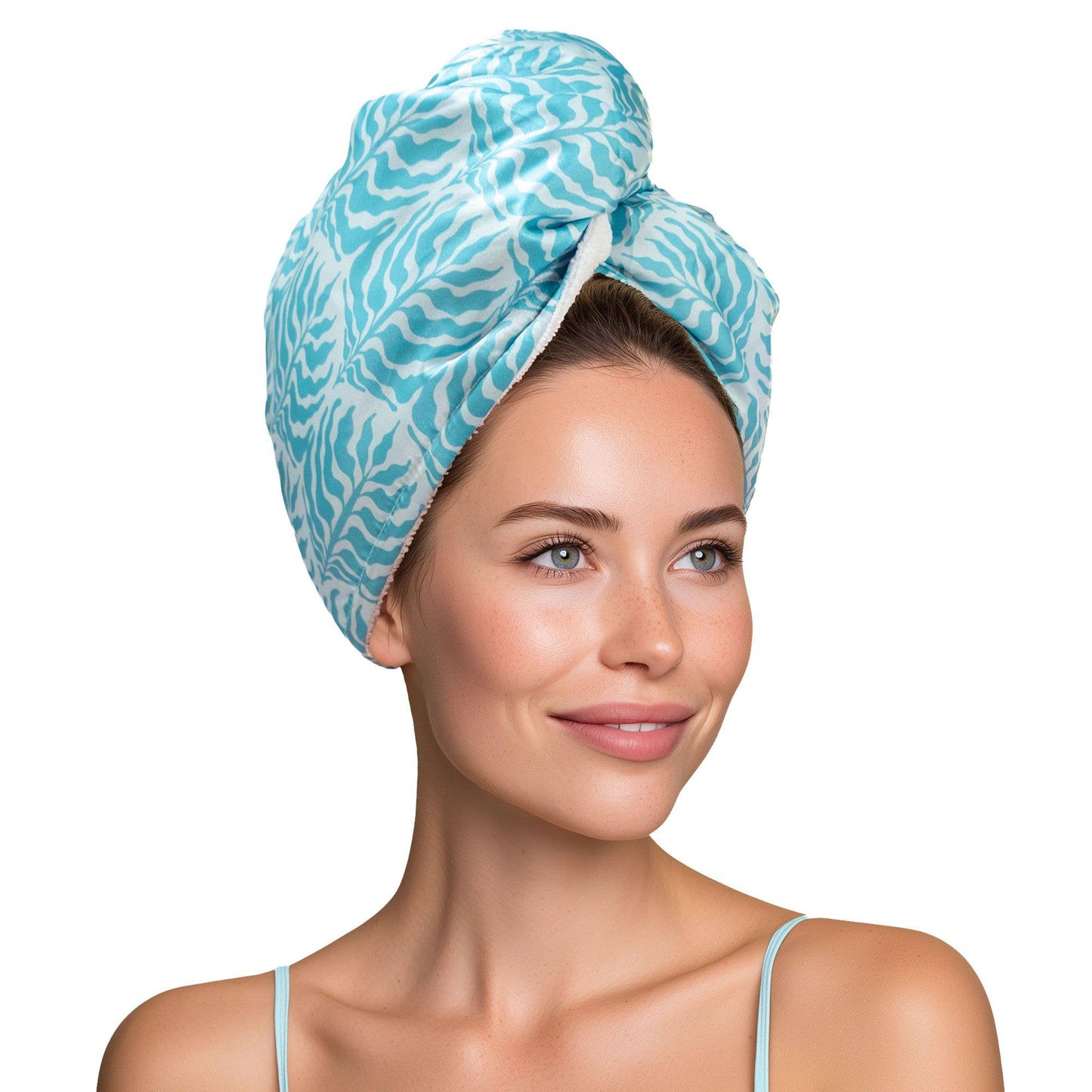 Reversible Satin Hair Towel