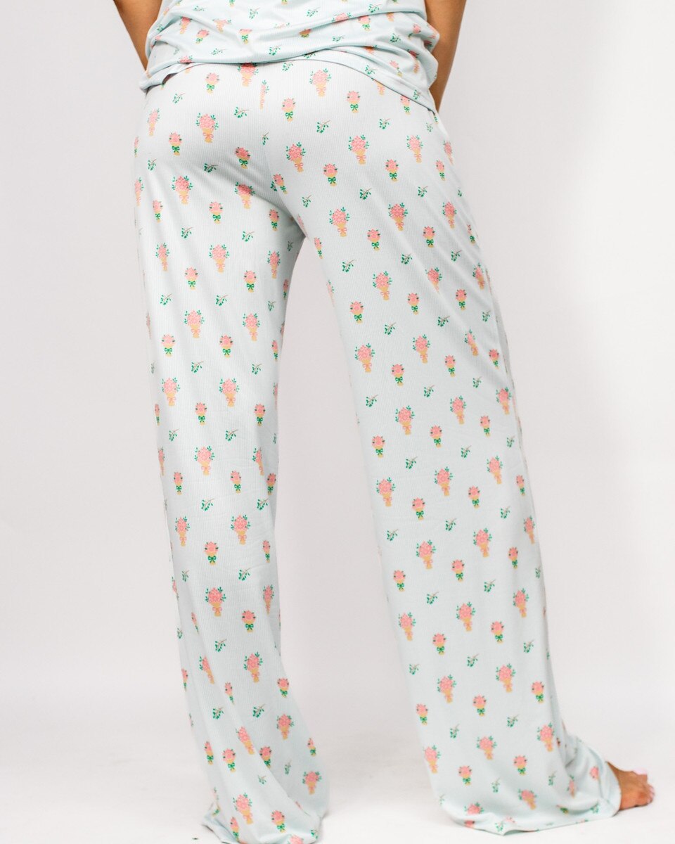 Love Blooms Here Pajama Pants
