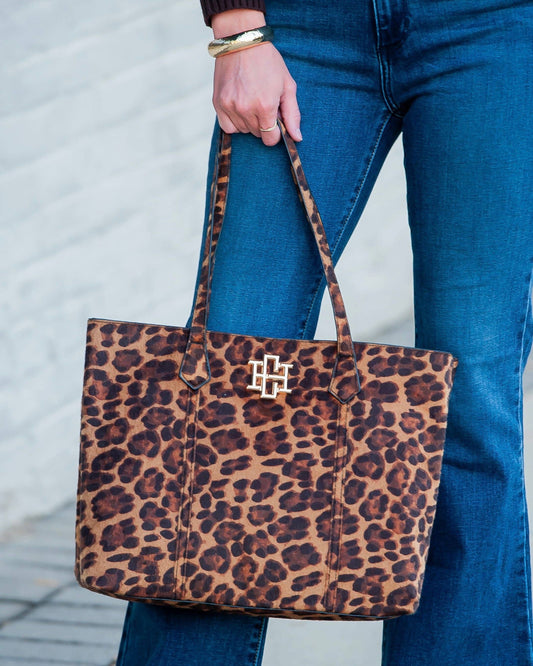 Heath Tote Bag - Leopard