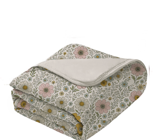 Gunamuna Mini Cloud Blanket: Wildflower