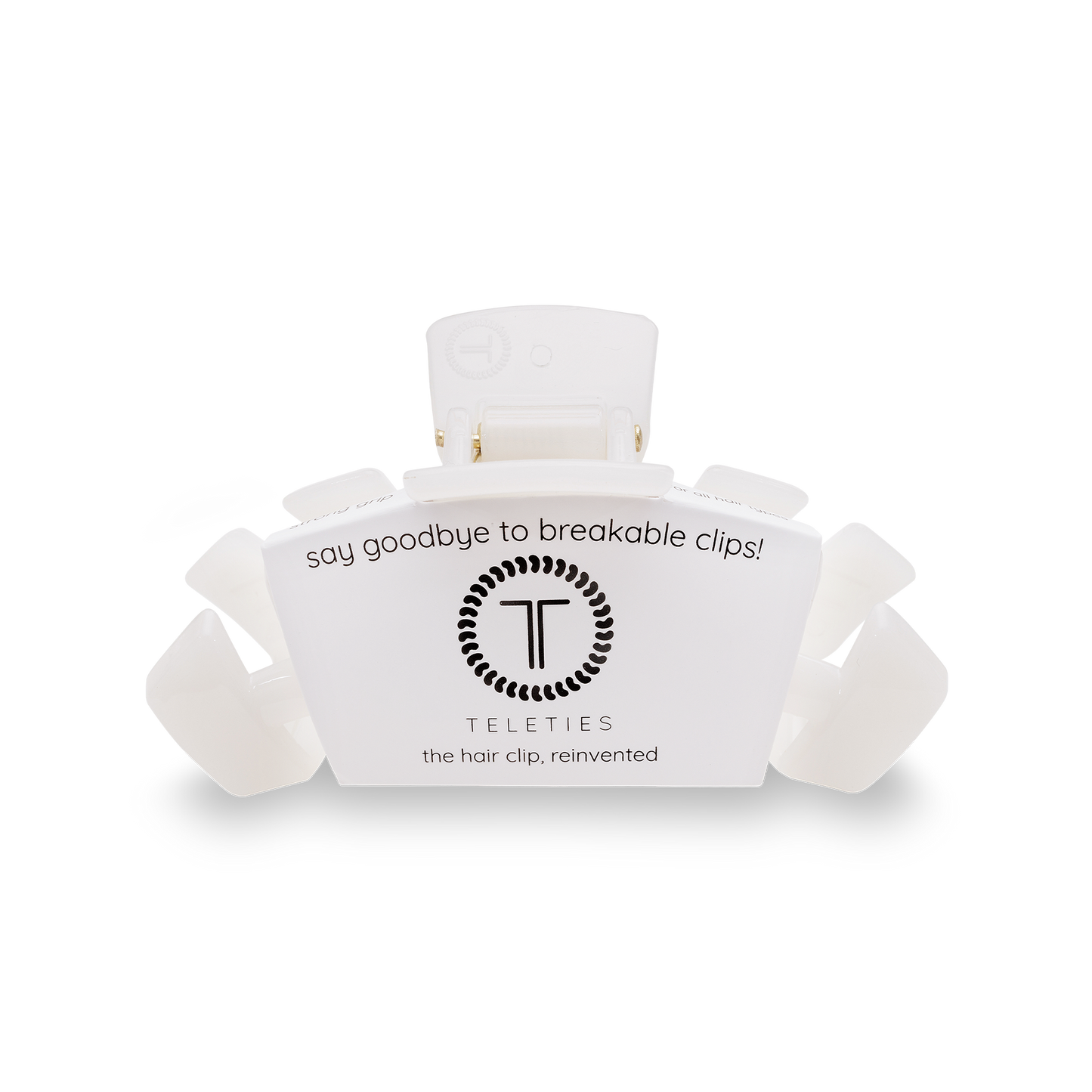 Classic Hair Clip | Small | Coconut White