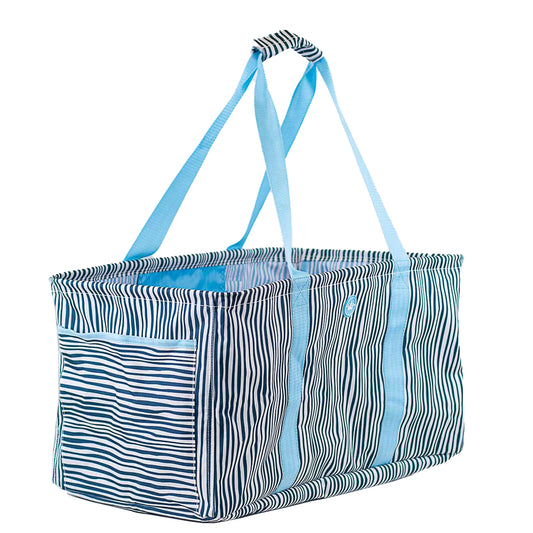Fiji Blue Collapsible Tote