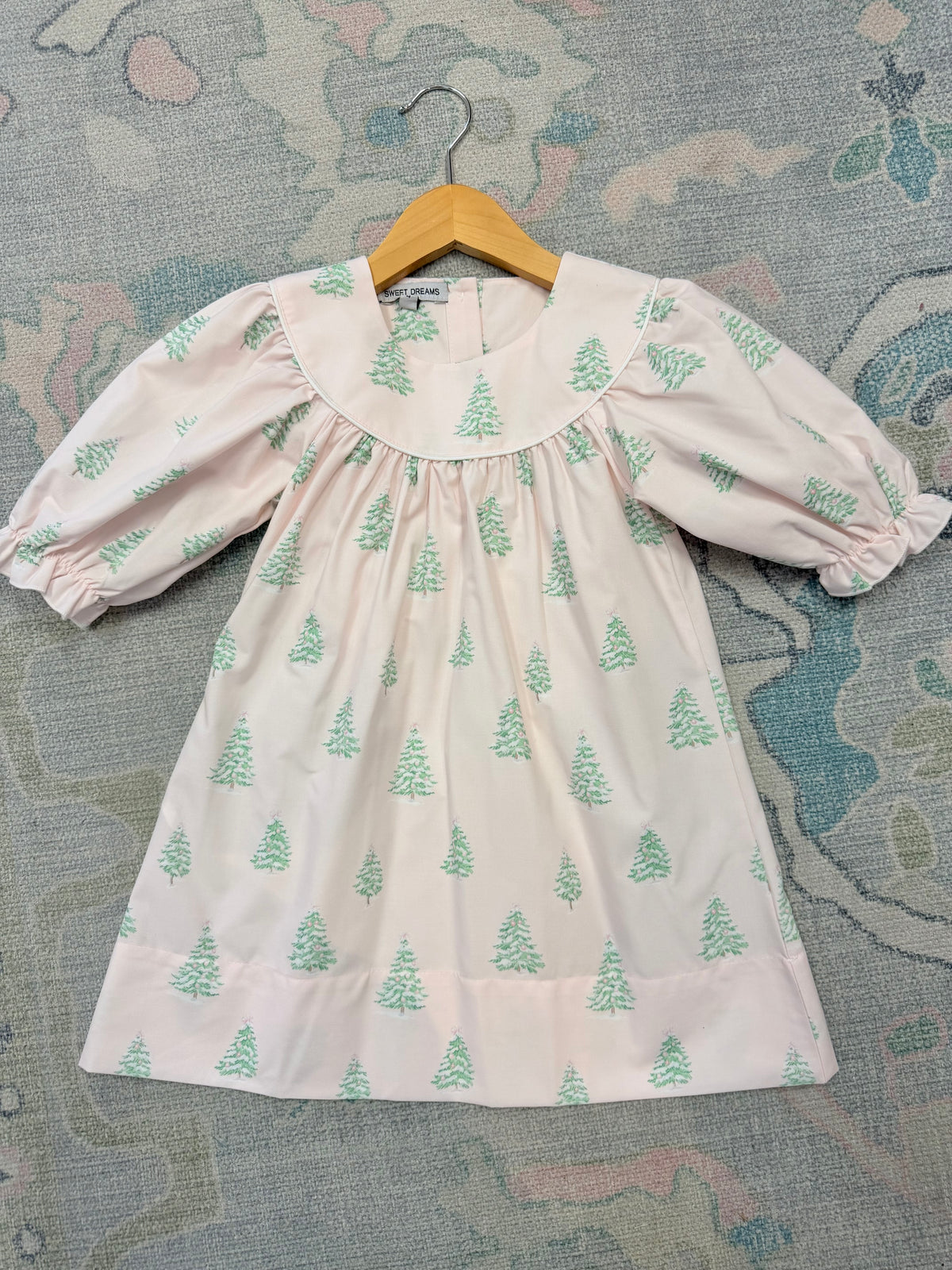 Christmas Tree Print Dress