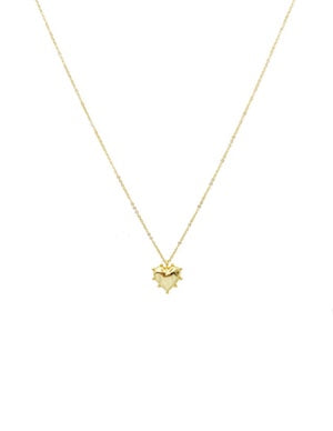 MB - Gold Heart Necklace