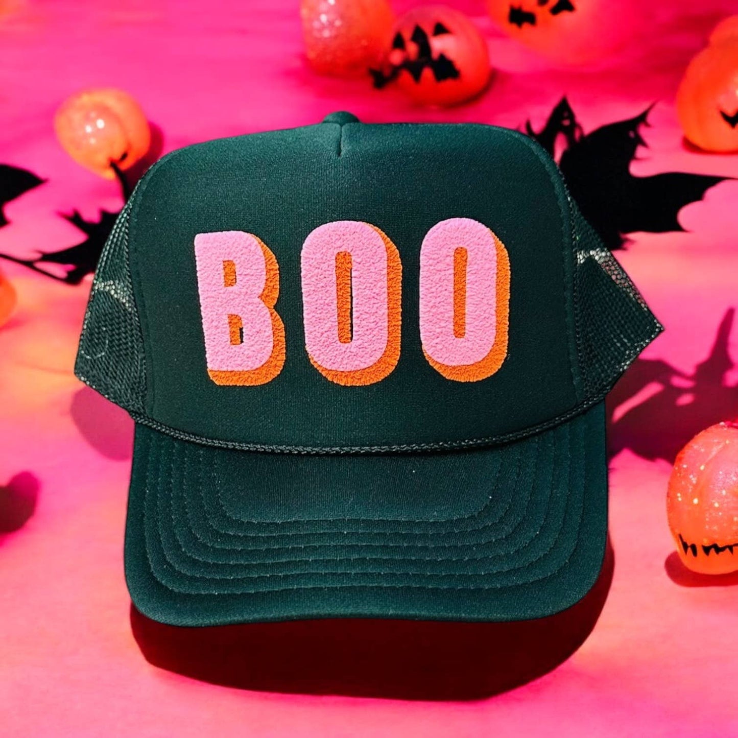 BOO Double Puff Trucker Hat