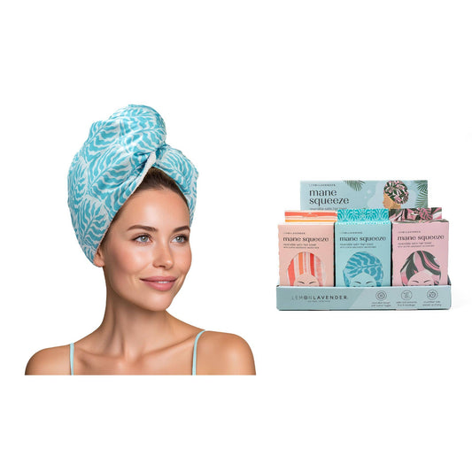 Reversible Satin Hair Towel