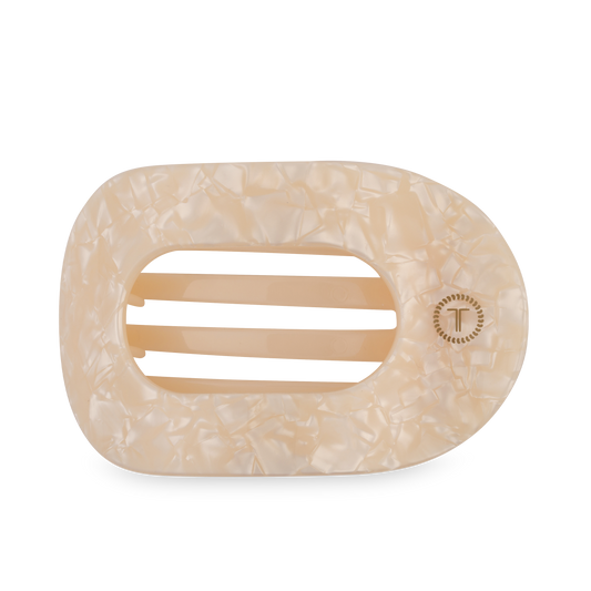 Flat Round Hair Clip | Large | Soft Surf