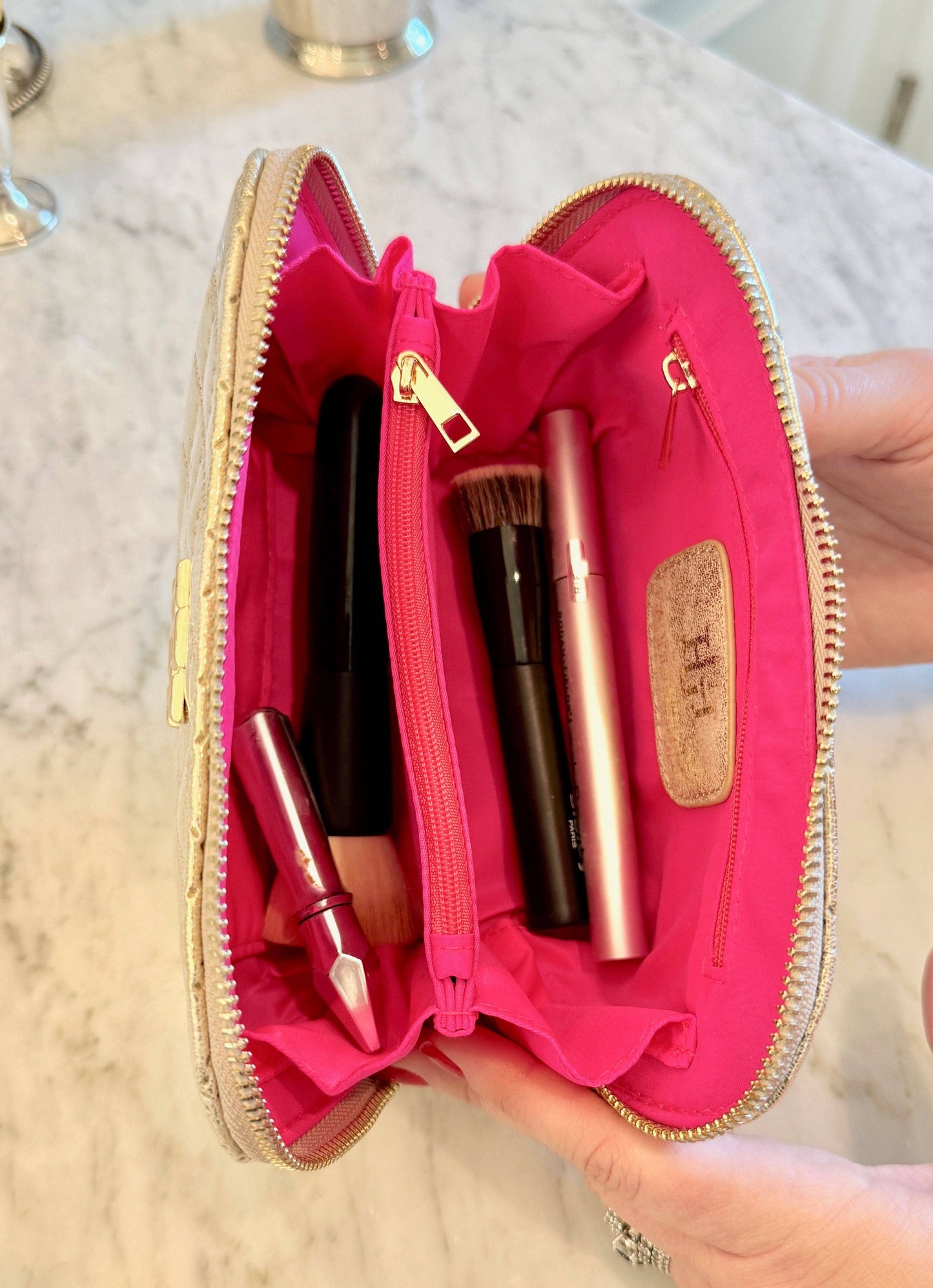 Ibiza Small Pouch - Champagne Pop