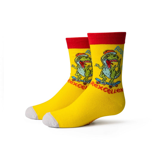 "Roarsome" Kid's Printed Socks