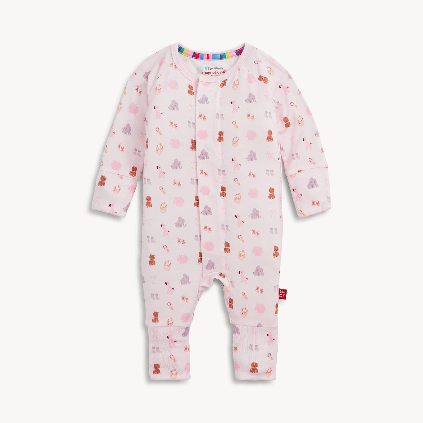 Nursery Nostalgia Pink Convertible Coverall