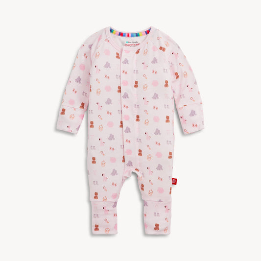 Nursery Nostalgia Pink Convertible Coverall