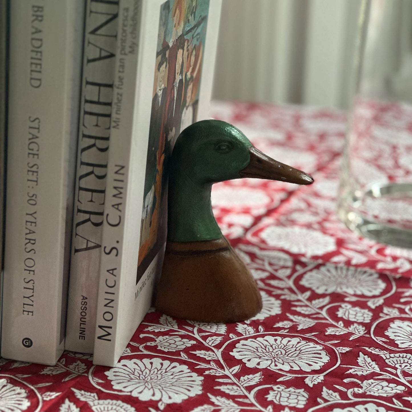 Duck Decorative Bookend Set