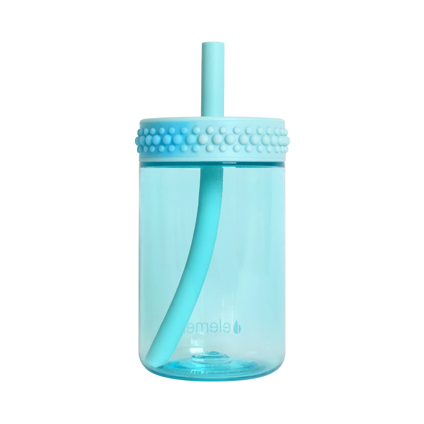 Kids Leakproof Bubble Grip Cup - Sky Blue Tie Dye
