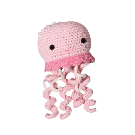 Jellyfish Crochet Rattle
