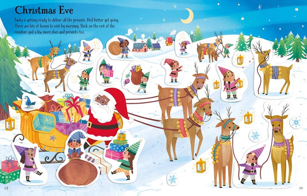 First Sticker Book: Christmas