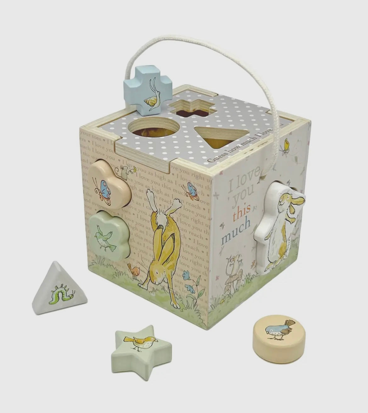 Guess How Much I Love You Wooden Shape Sorter