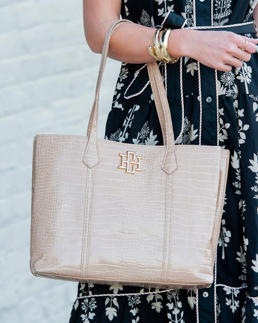Heath Tote Bag - Latte