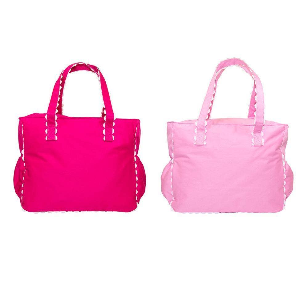 RicRac Diaper Bag: Light Pink
