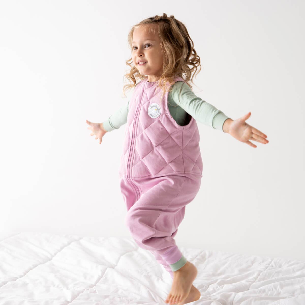 Dreamland Baby Misty Mauve Weighted Sleep Sack Walker