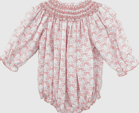 Bows Smocked Birdie Bubble