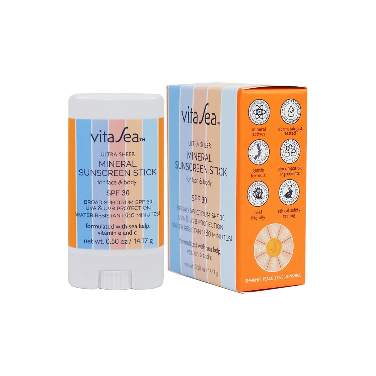 VitaSea Ultra Sheer Mineral Sunscreen Stick SPF 30+