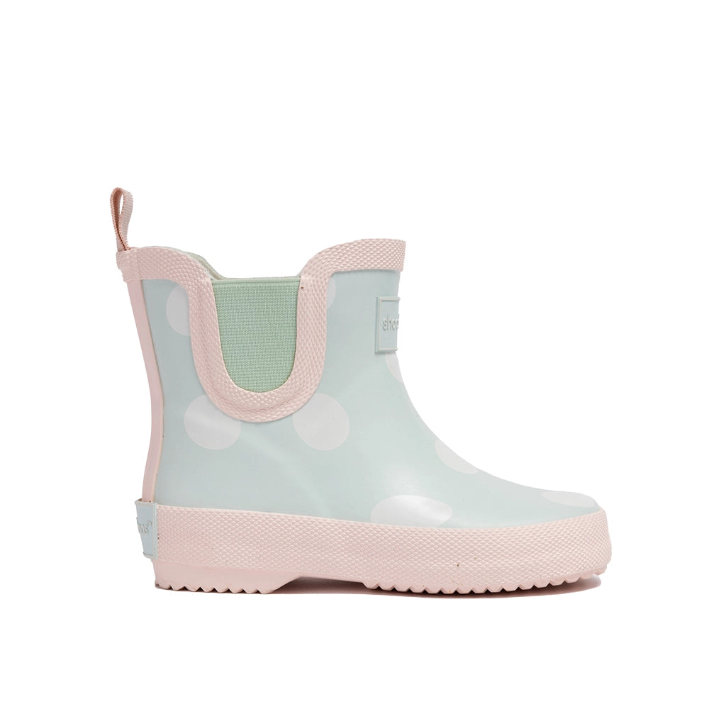 Hastings Pink & Blue Dot Rain Boots