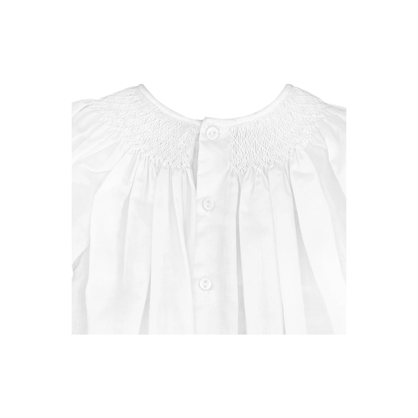 White Smocked Daygown